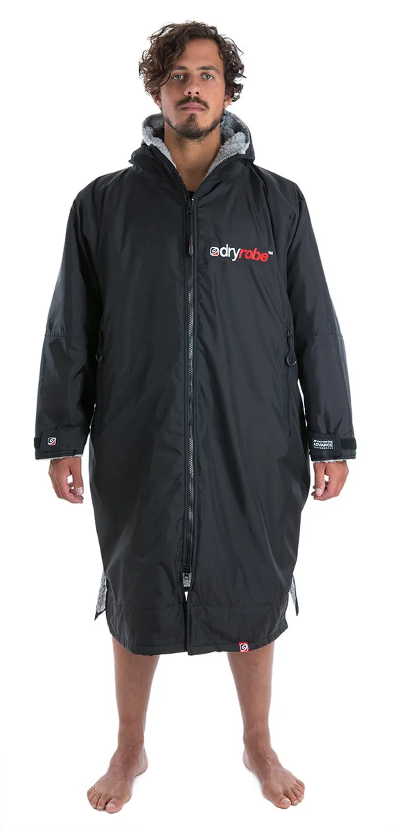 Dryrobe Advance V3 Long Sleeve Medium Black/Grey-1